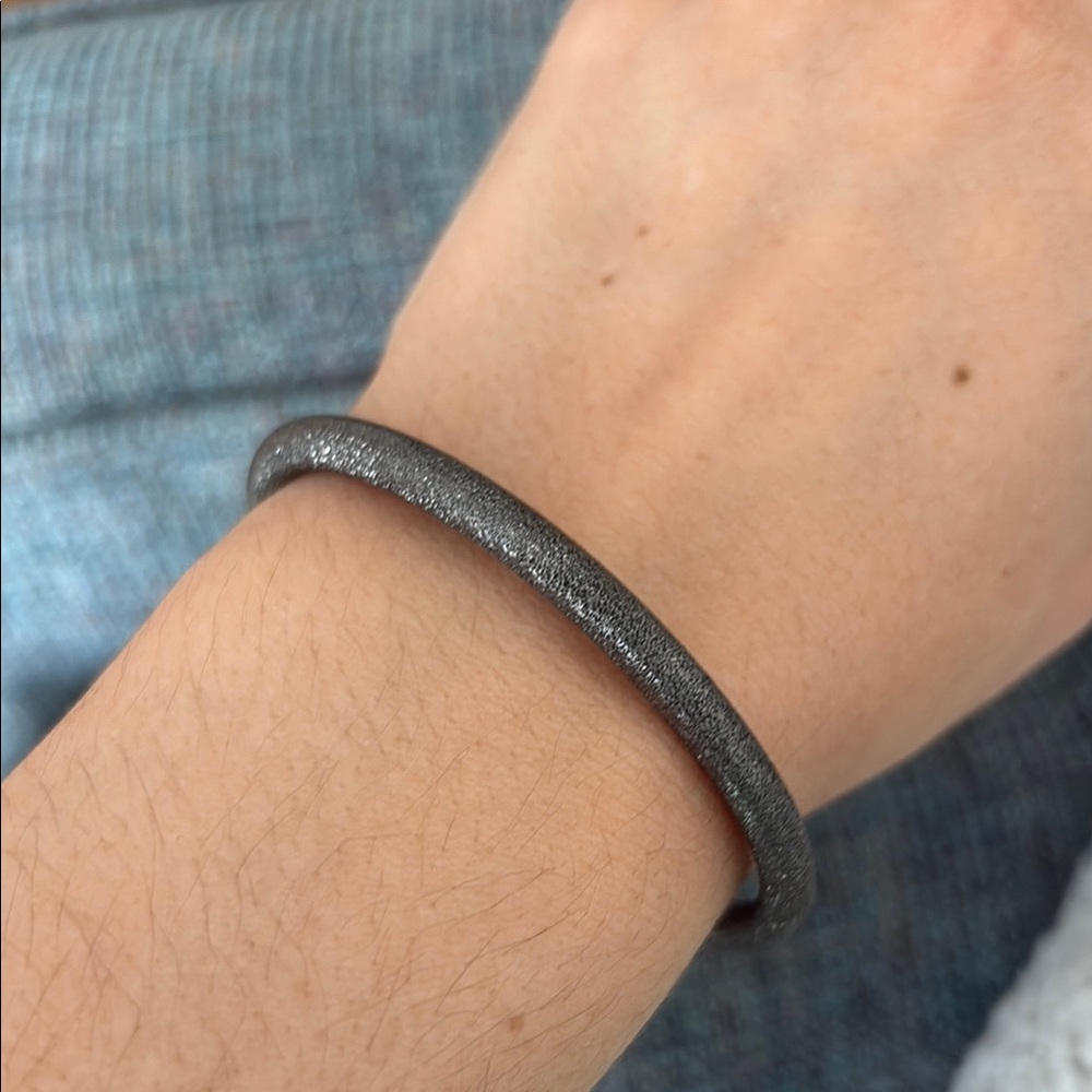 Brunello Cucinelli Elegant Black Leather Bracelet